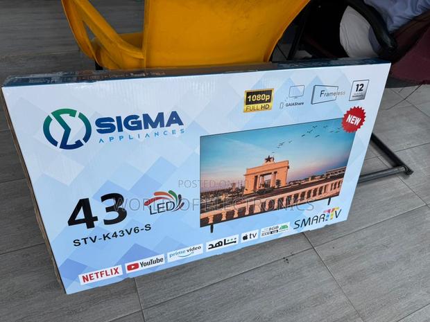 43 Inches FHD Led Television + Smart, Sigma 43 Inches · Photo 1