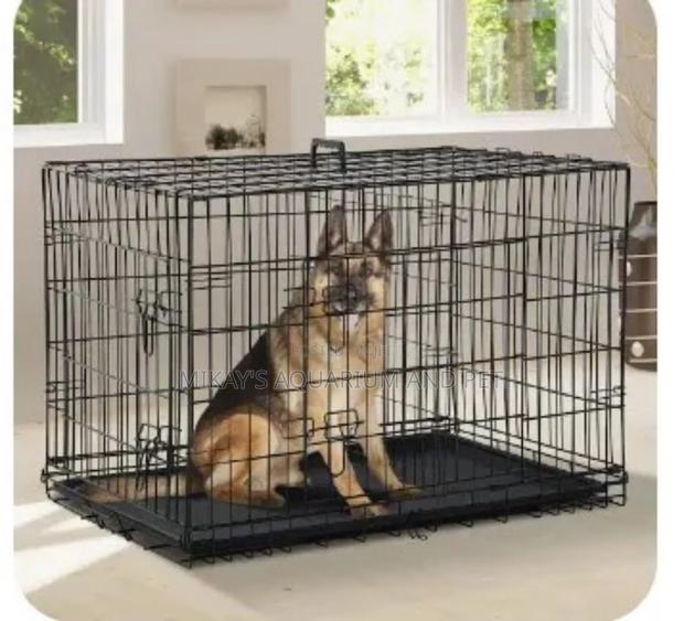 36 Inches Extra Large Durable Metal Dog Cage · Photo 1