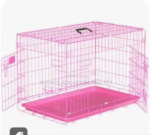 Small Metal Dog Cage 20 Inches for Puppies · Photo 1