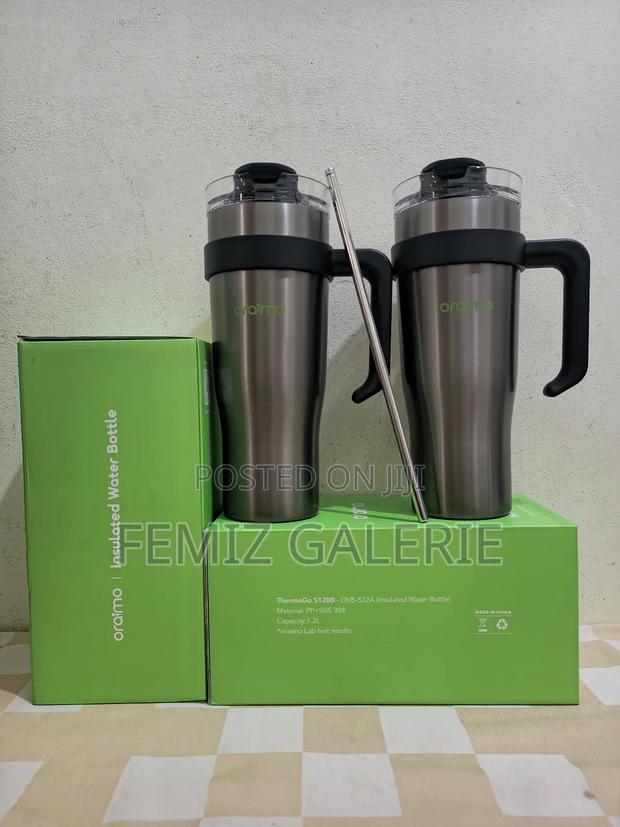 Oraimo Thermogo S1200 1.2l Extra Large Insulated Water Bottle · Photo 3