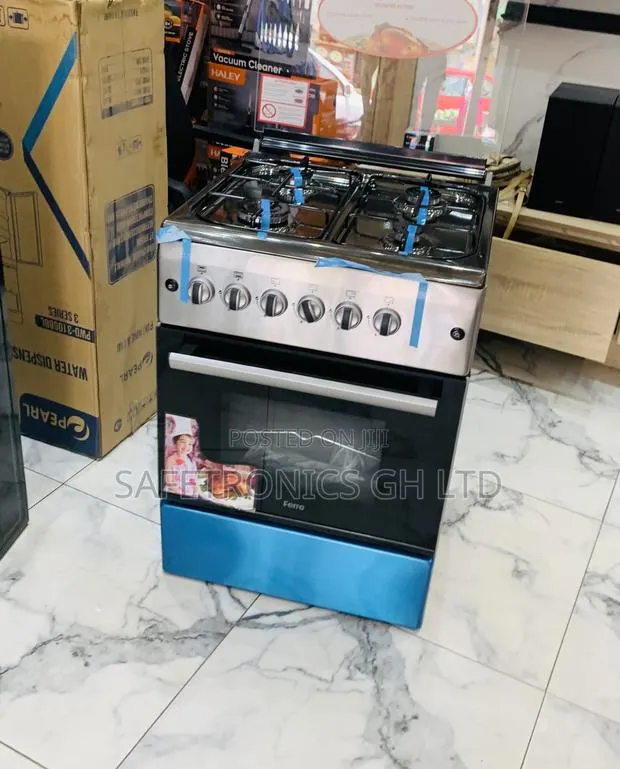 Just Purchase 60/60 New Line Gas Stove Oven 4-Burner Ferre · Photo 1