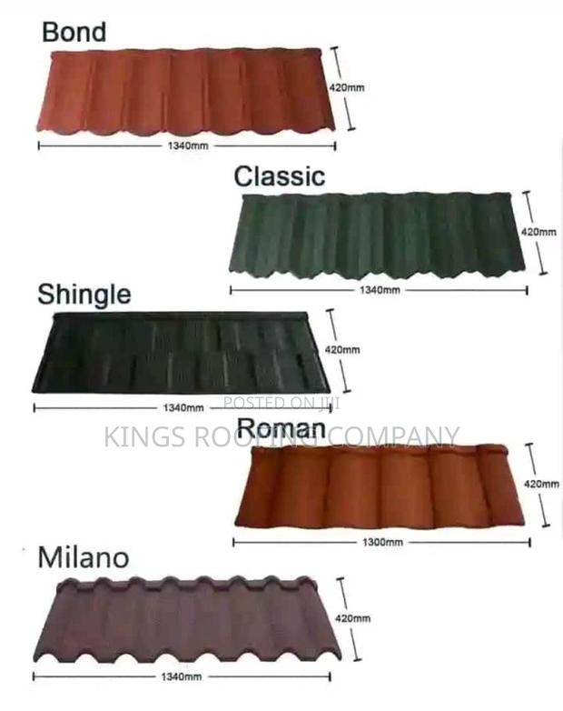 Multiple Colors of Euro Roofing Tiles · Photo 1