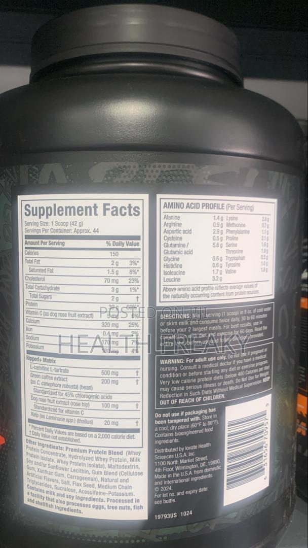 Protein Muscletech Whey Protein Ripped Lean Muscle Builder · Photo 3