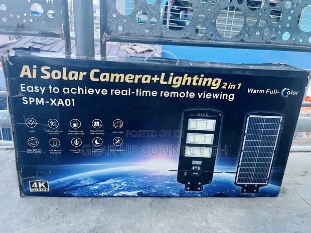 All in 1 Integrated Solar Street Light With 4g PTZ Ai Camera · Photo 4