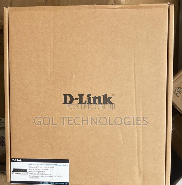 D-Link 20-Port Gigabit Smart Managed Switch DGS-1210-20 · Photo 1