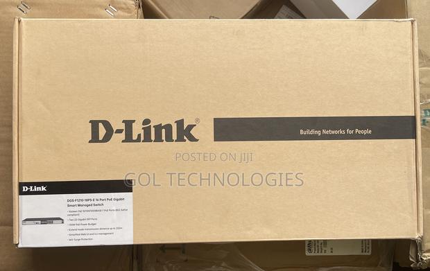Dlink DGS-F1210-18ps-E 16 Port Poe Gigabit Smart Managed Switch · Photo 1