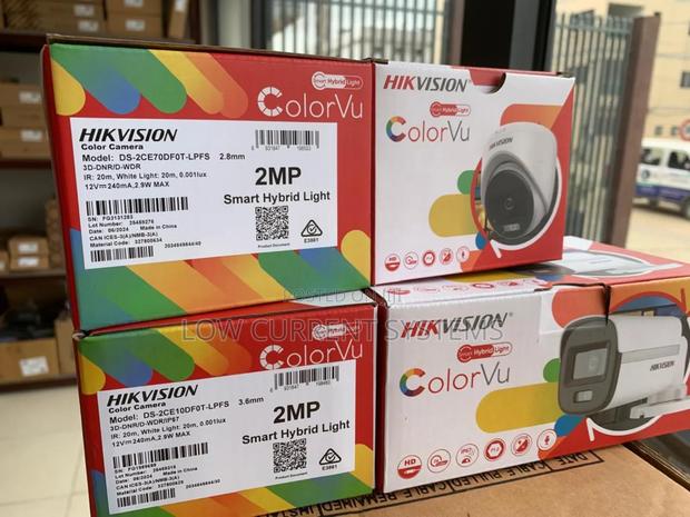 Hikvision 2mp Colorvu With Audio Big Lens Analog CCTV Camera · Photo 1