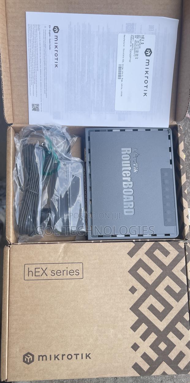 Mikrotik Hex S Router Rb760igs 5 Port Gigabit Ethernet Router · Photo 1
