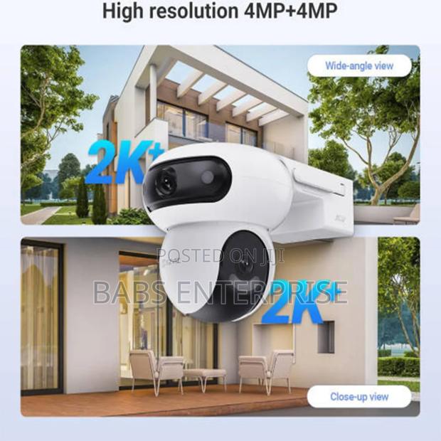 Ezviz 4+4mp Dual-lens Wi-fi Camera + Solar Panel 8w 4g Cs-hb90/Sp 4g · Photo 4