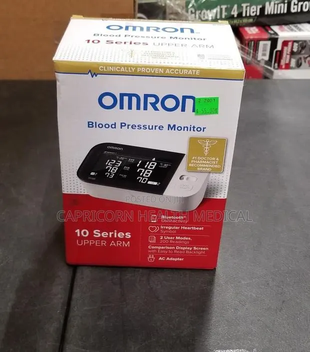 Omron 10 Series Blood Pressure Monitor · Photo 1