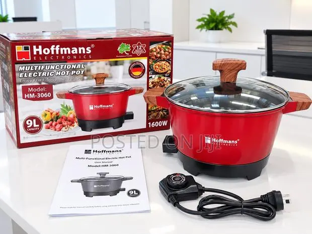 Hoffman 9L Multifunctional Electric Hot Pot 1600w · Photo 1