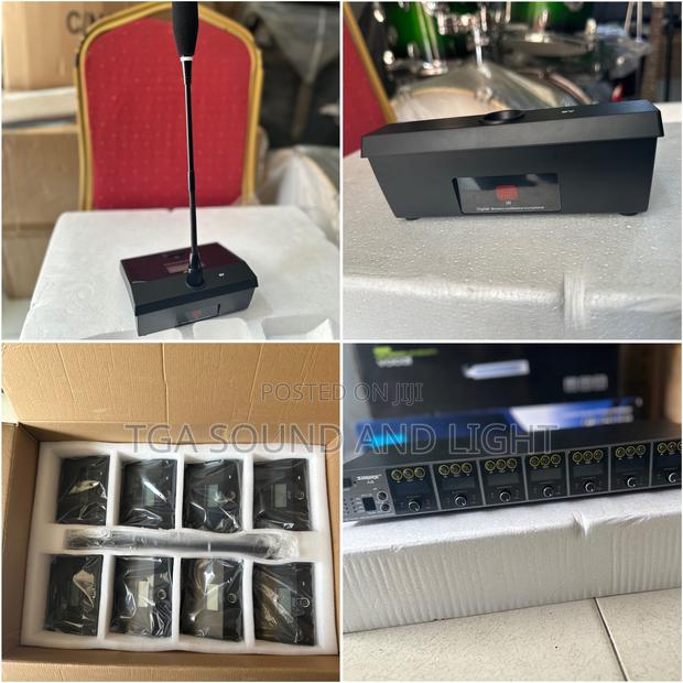 Digital Wireless Conference Microphone Set - [8 Desk Microphones] · Photo 1