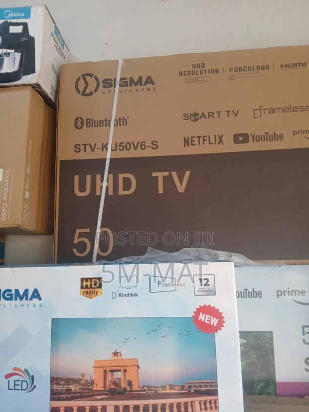 50 Inch Smart Frameless Digital Satellite Uhd Sigma (Sig-Ku50v6-S) · Photo 2
