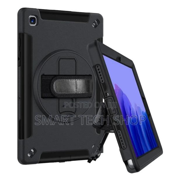 High Quality 360 Rotating Tablet Case With Strap and S Pen Holder · Photo 1