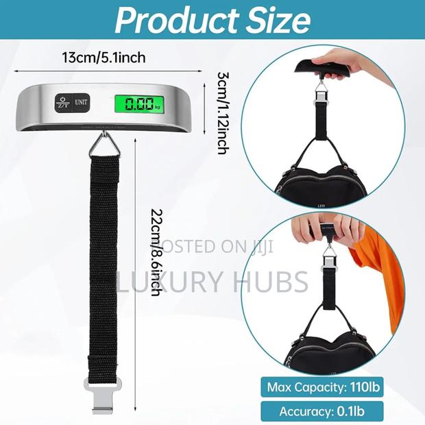 Digital Travel Luggage Portable Scale · Photo 1