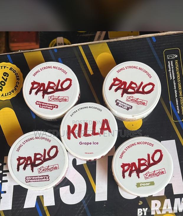 Pablo and Killa Nicotine Pouches · Photo 1