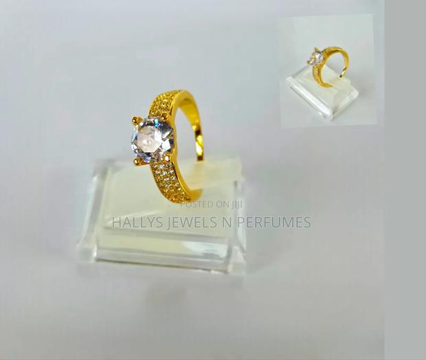 Gold Plated Copper Rings, Skin-Friendly, Size 8 and 9 · Photo 2
