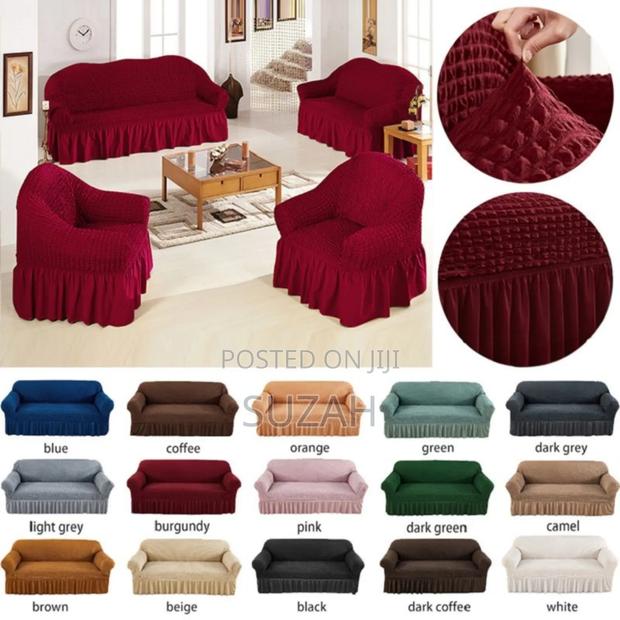 Wine Sofa Set Cover · Photo 1