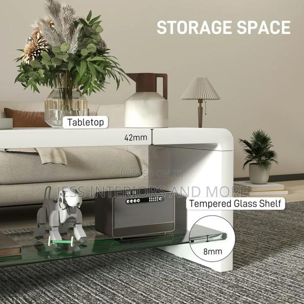 Center Table (White Gloss) · Photo 3