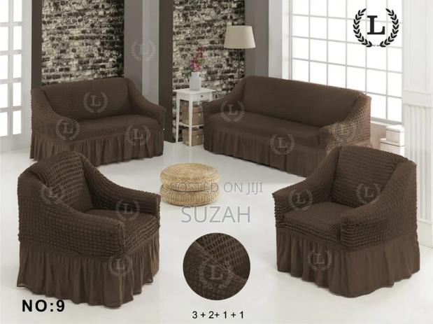 Brownish Set Covers for Sofa · Photo 1
