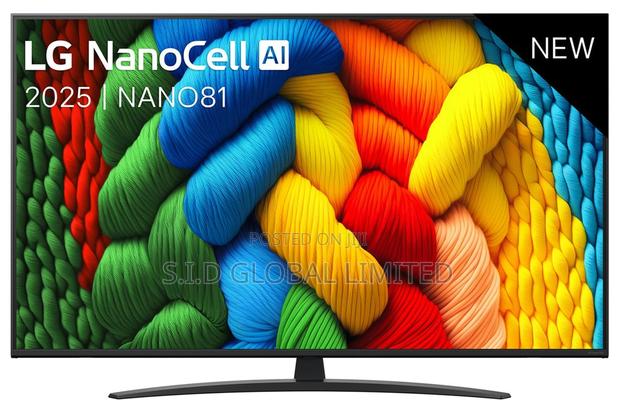 2025 Lg 86 Inch Nanocell Nano81 4k 86nano81a Alpha 7 Ai Processor Gen8 · Photo 1
