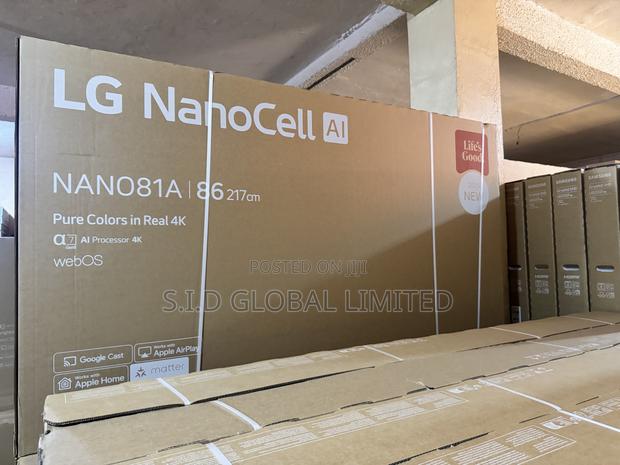 2025 Lg 86 Inch Nanocell Nano81 4k 86nano81a Alpha 7 Ai Processor Gen8 · Photo 4