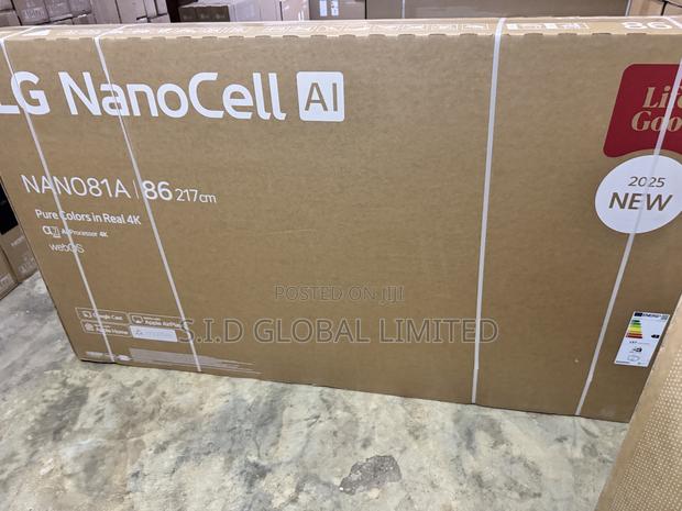 2025 Lg 86 Inch Nanocell Nano81 4k 86nano81a Alpha 7 Ai Processor Gen8 · Photo 2