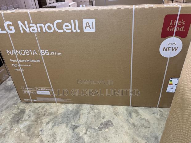 2025 Lg 86 Inch Nanocell Nano81 4k 86nano81a Alpha 7 Ai Processor Gen8 · Photo 5