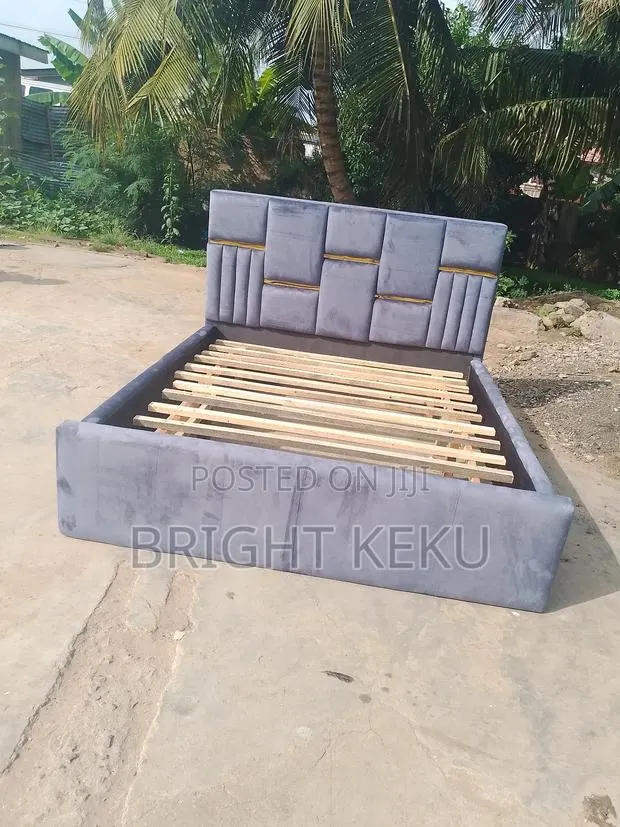 Dark Ash Quality Double Bed Frame Is Available · Photo 1