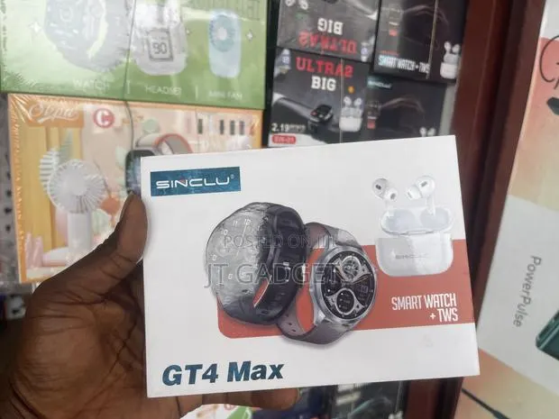 Sinclu GT4 Max Smart Watch + TWS Set · Photo 1