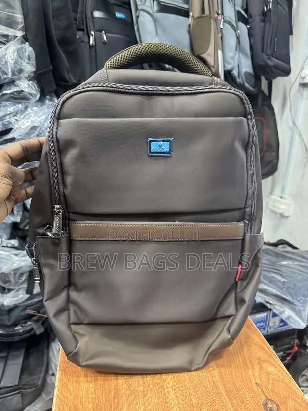 Original Omaya Thick Fabric Material School Bag With USB. · Photo 1