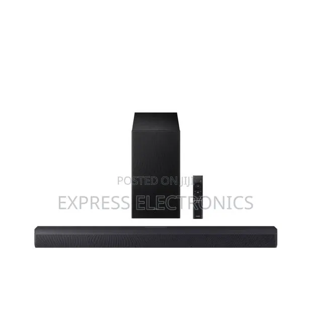 Place Your Samsung B450F 2.1Ch 300W 3D Surround Soundbar. Dolby Audio · Photo 1