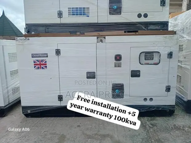 Unrivaled Perkins Diesel Genset 100kva With Large Fuel Tank · Photo 1