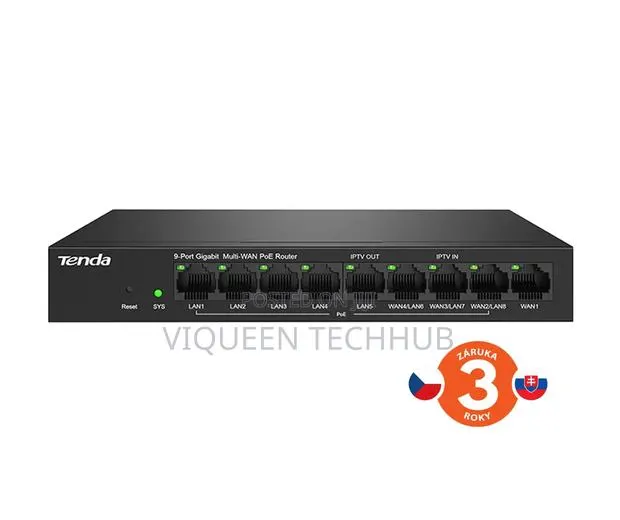 9 Port Cloud-Managed Poe · Photo 1