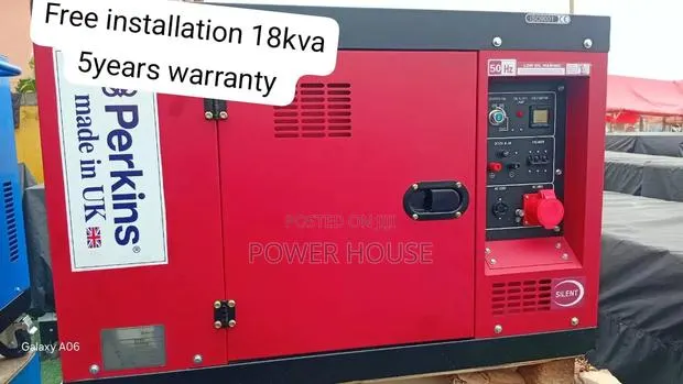 Perkins 18kVA UK Diesel Generator – Low Fuel Consumption 18kva · Photo 1