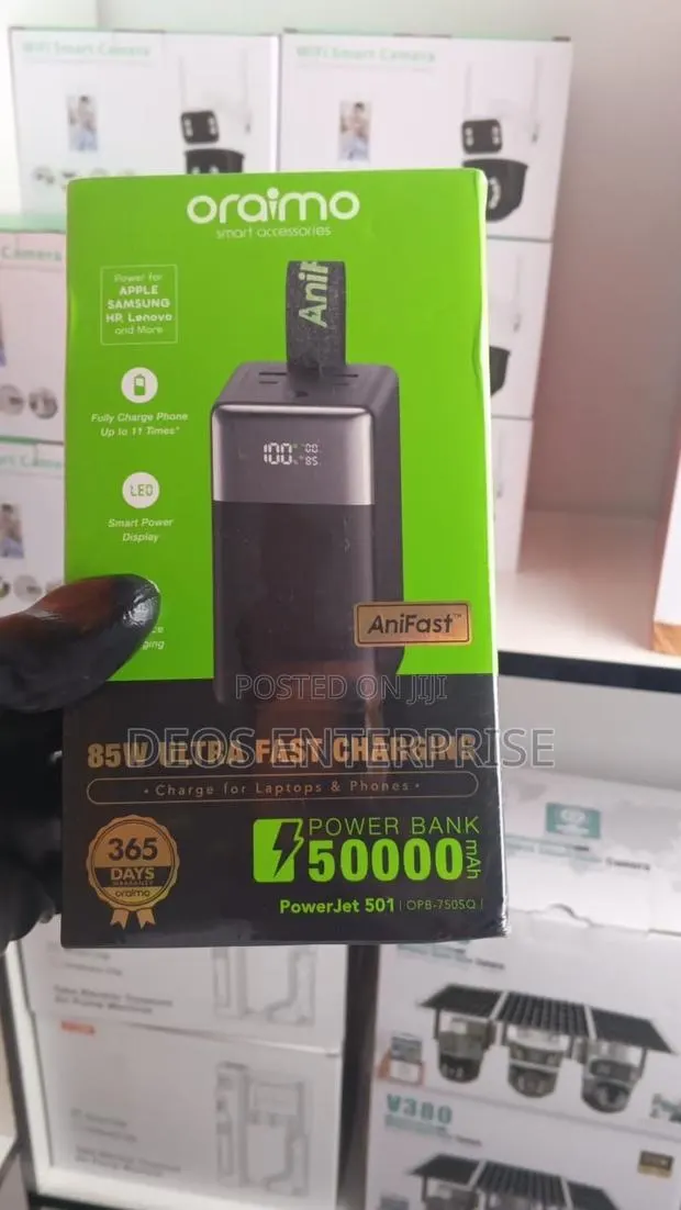 Oraimo Super Power Bank Laptop Charging Pack · Photo 1