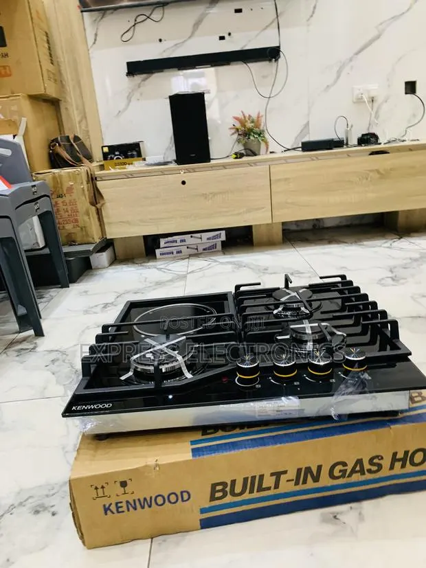 Hot Deals Kenwood 60cm 3+1 Inbuilt Cooker Gas Burners Electric Plate · Photo 1