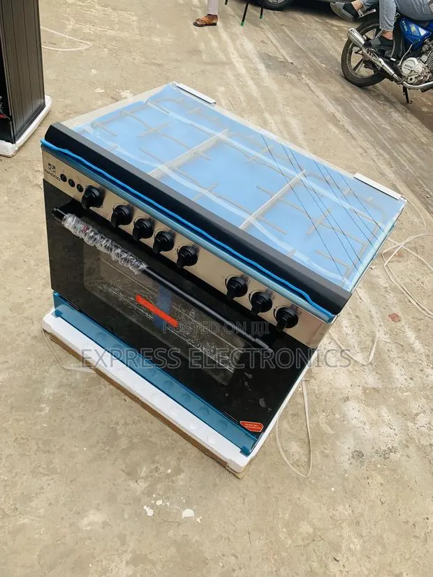 Available Now Nasco 5burner Gas Cooker Oven Rotisserie 60/90 · Photo 1
