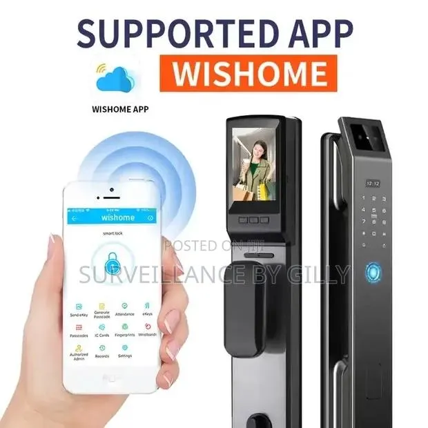 Face Recognition Cerradura Inteligente Password Lock Wi · Photo 1