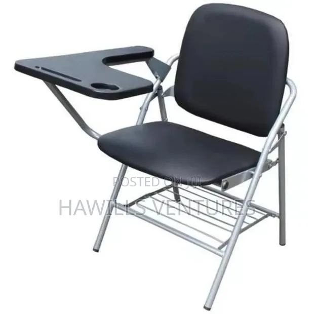 Training Room Chair With a Writing Pad and a Cup Holder · Photo 1