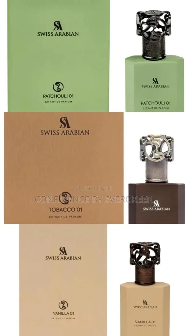 Swiss Arabian (Patchouli 01, Vanilla 01, Tobacco 01) · Photo 1