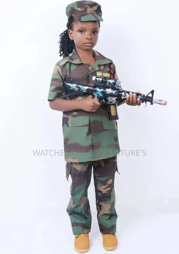 Military Camouflage Wear on Career Day for Kids · Photo 1