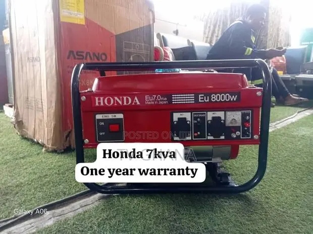 Honda 7kVA Petrol Generator – Smooth, Stable Powerful Power 7kva · Photo 1