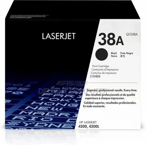 HP Original Toner 38a Black (Q1338a) · Photo 1