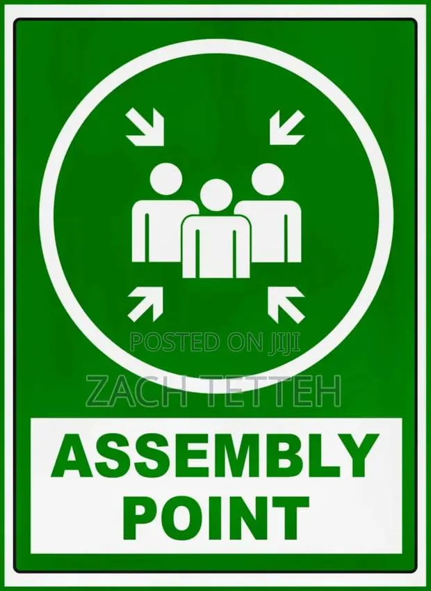 Assembly Point Sign · Photo 1