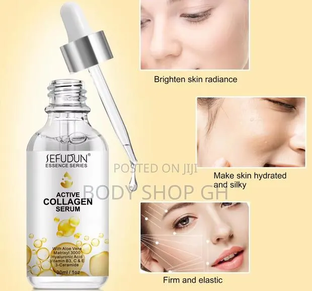 Active Collagen Serum - Evens Skin Tone, Lifts, Smooths Skin · Photo 1