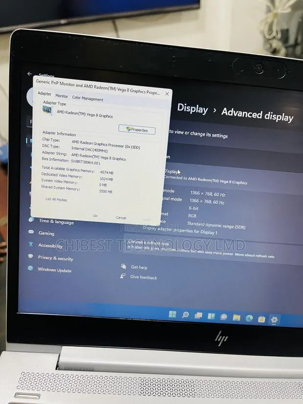 Laptop HP EliteBook 745 G5 8GB AMD Ryzen 5 SSD 256GB · Photo 8