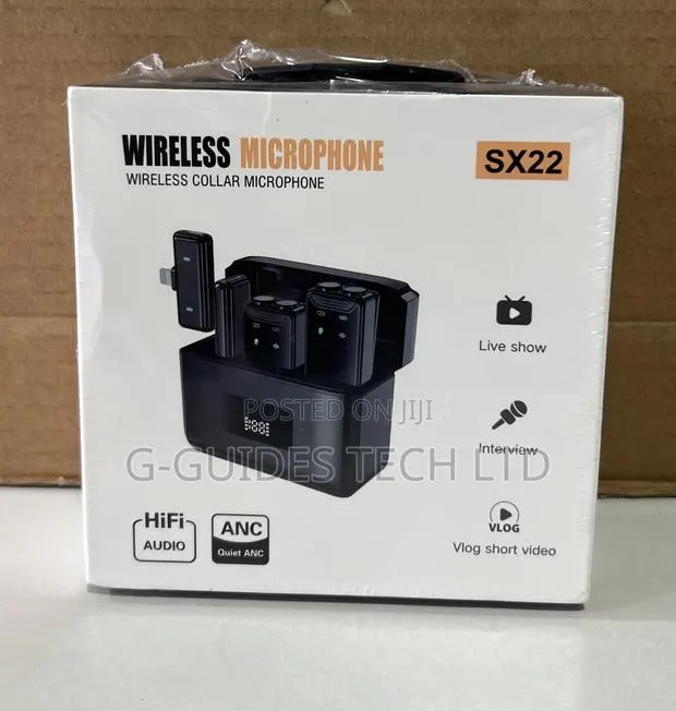Sx22 Wireless Collar Microphone For iPhone And Types-c · Photo 1