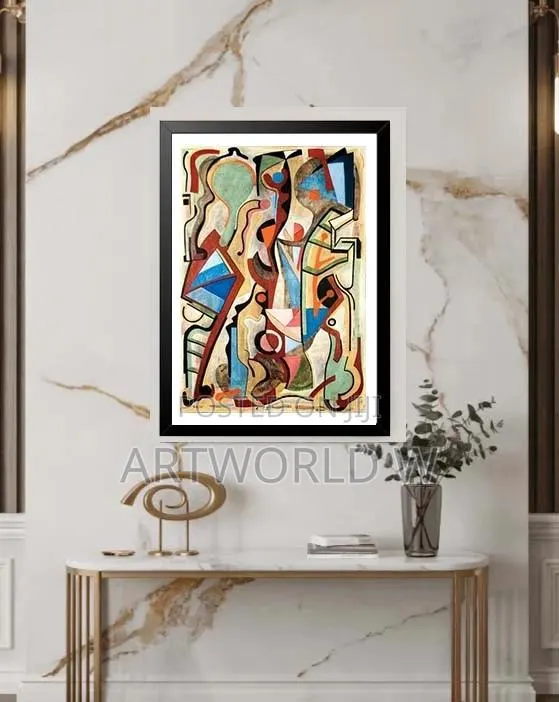 A3 Abstract Framed Wall Art · Photo 1