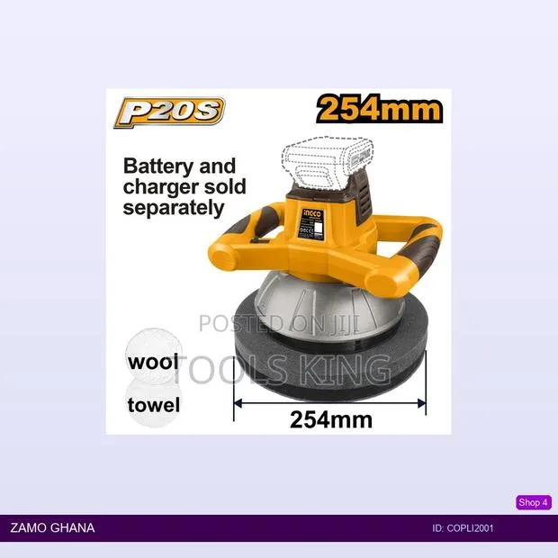 Cordless Polisher - Copli2001 · Photo 1